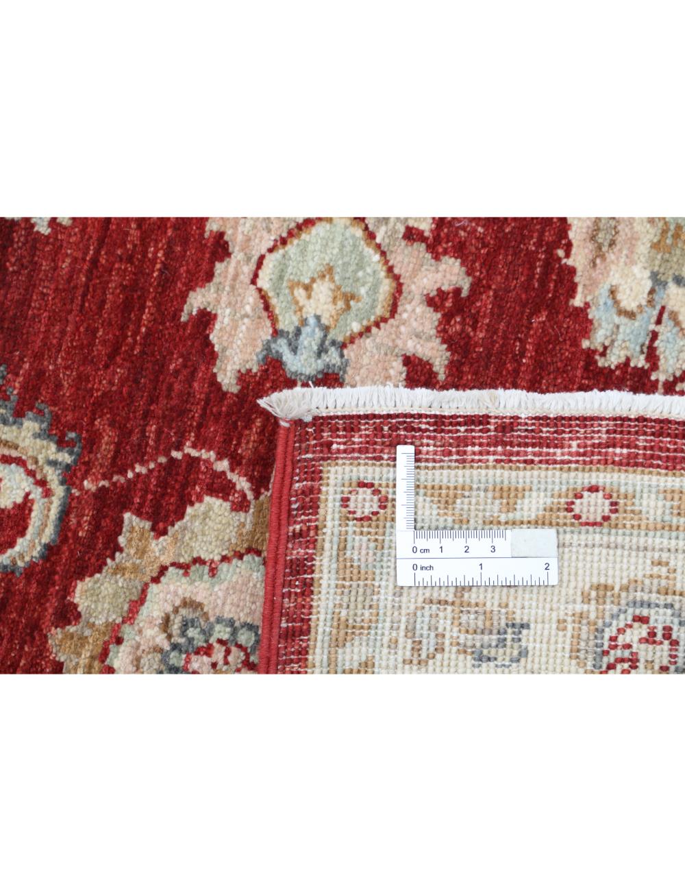 Afghan Ziegler Rug 2' 7" x 9' 8" Hand-Knotted | No. AT92852