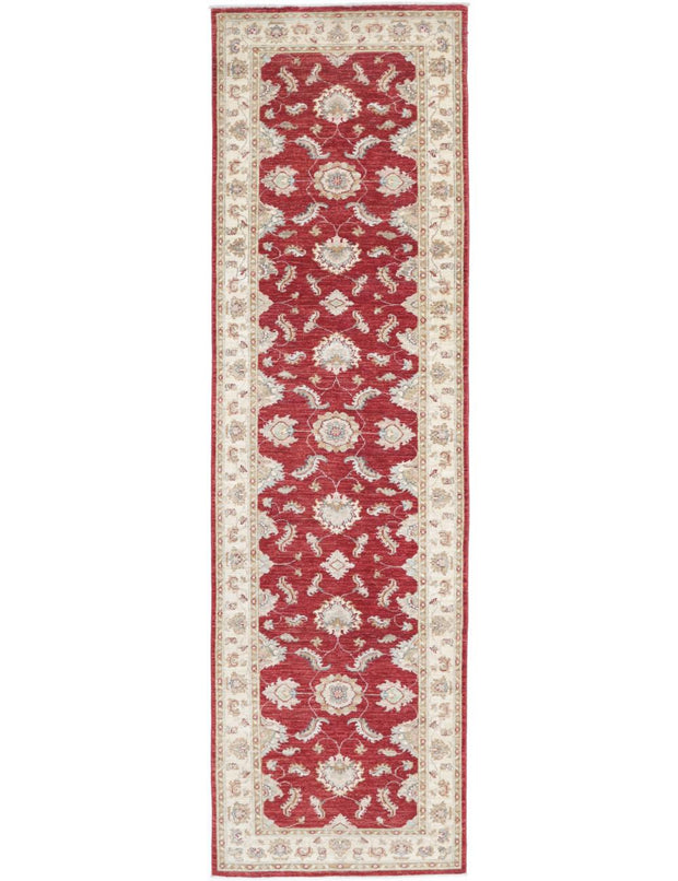 Hand Knotted Ziegler Farhan Wool Rug 2' 7" x 9' 8" - No. AT92852