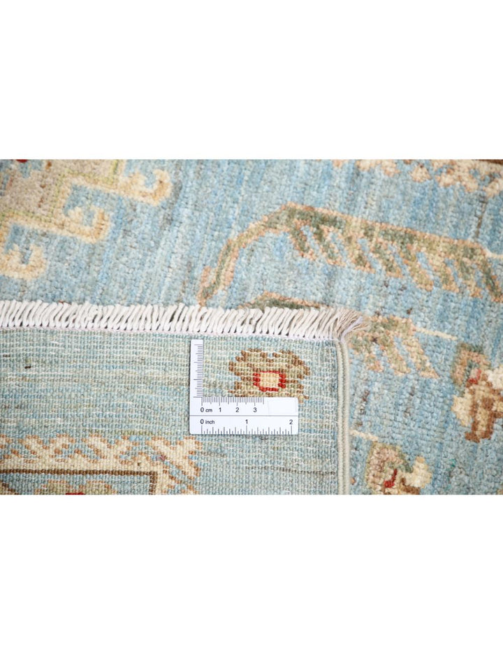 Afghan Ziegler Rug 2' 9" x 8' 2" Hand-Knotted | No. AT12277