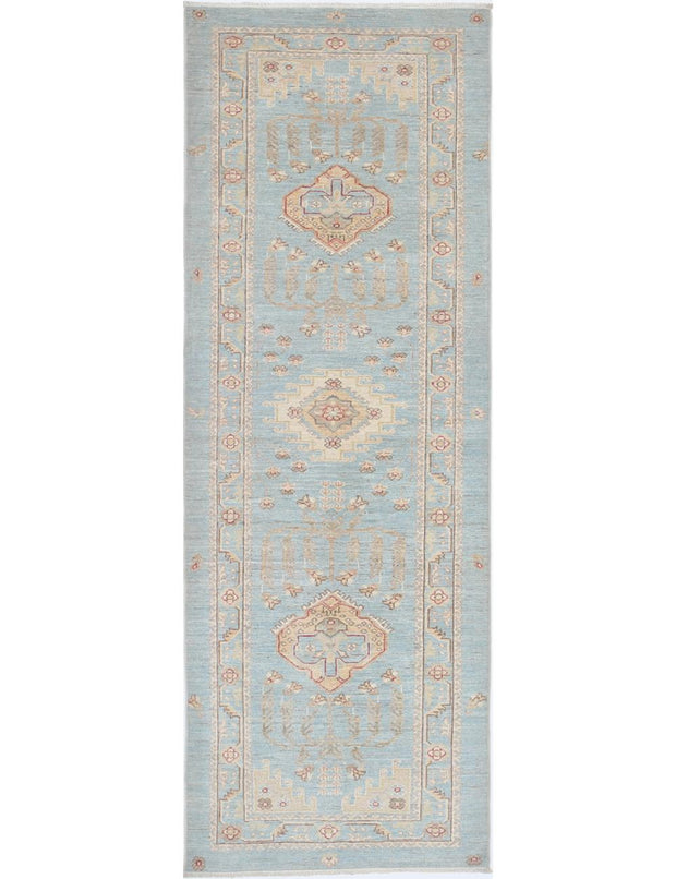 Hand Knotted Ziegler Farhan Wool Rug 2' 9" x 8' 2" - No. AT12277