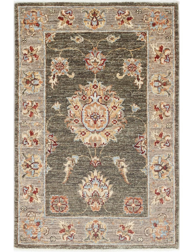 Hand Knotted Ziegler Farhan Wool Rug 2' 0" x 2' 11" - No. AT40455