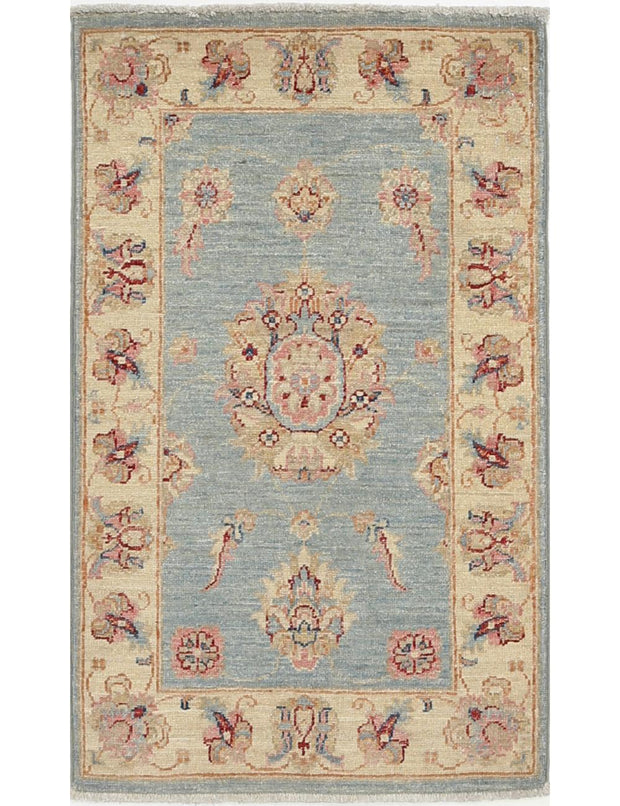 Hand Knotted Ziegler Farhan Wool Rug 2' 0" x 3' 4" - No. AT51196