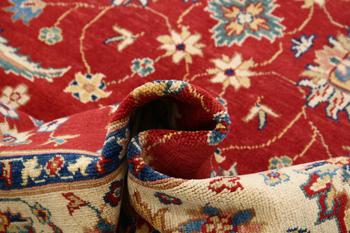 Hand Knotted Ziegler Farhan Gul Wool Rug 5' 10" x 9' 2" - No. AT54475