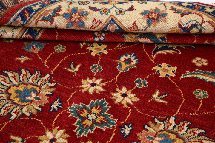 Hand Knotted Ziegler Farhan Gul Wool Rug 5' 10" x 9' 2" - No. AT54475