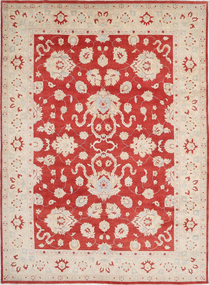 Hand Knotted Ziegler Farhan Gul Wool Rug 8' 11" x 12' 5" - No. AT52654