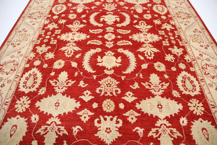 Hand Knotted Ziegler Farhan Gul Wool Rug 9' 0" x 11' 11" - No. AT92722