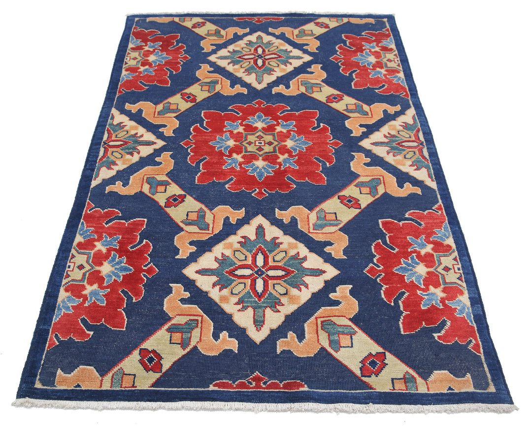 Hand Knotted Ziegler Farhan Gul Wool Rug 4' 0" x 6' 0" - No. AT96548