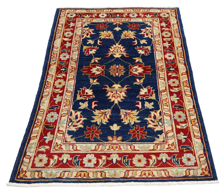 Hand Knotted Ziegler Farhan Gul Wool Rug 3' 0" x 4' 9" - No. AT76593