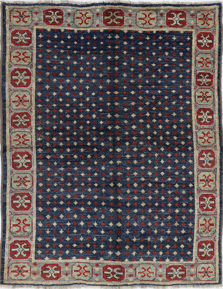 Hand Knotted Ziegler Farhan Gul Wool Rug 6' 6" x 9' 7" - No. AT75757