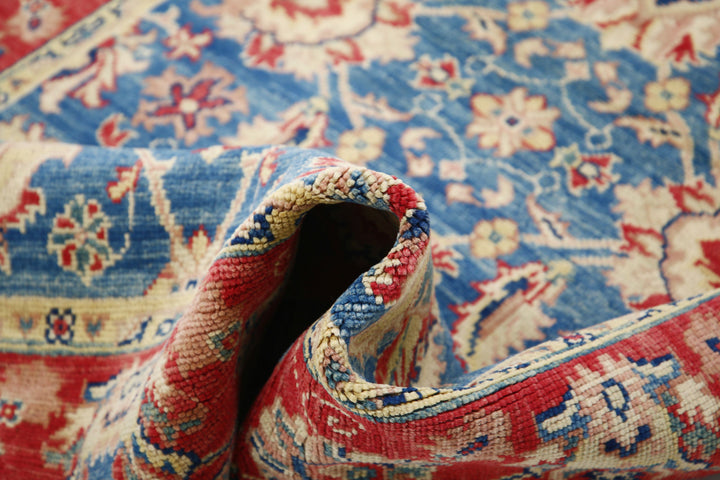 Hand Knotted Ziegler Farhan Gul Wool Rug 4' 2" x 5' 11" - No. AT32802