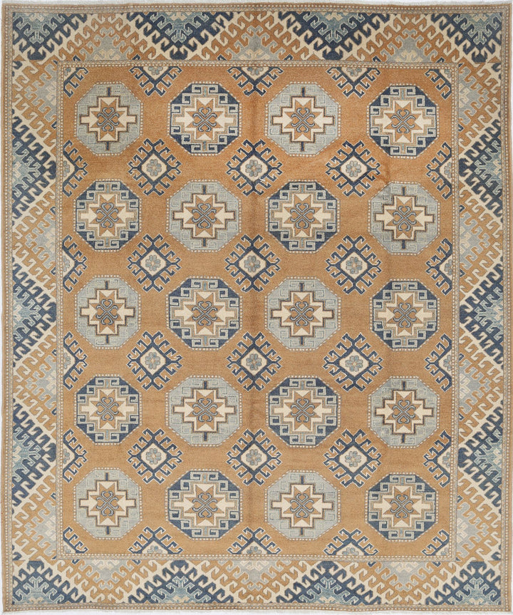 Hand Knotted Ziegler Farhan Gul Wool Rug 8' 5" x 10' 1" - No. AT34250