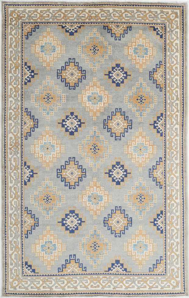 Hand Knotted Ziegler Farhan Gul Wool Rug 6' 2" x 9' 10" - No. AT17787