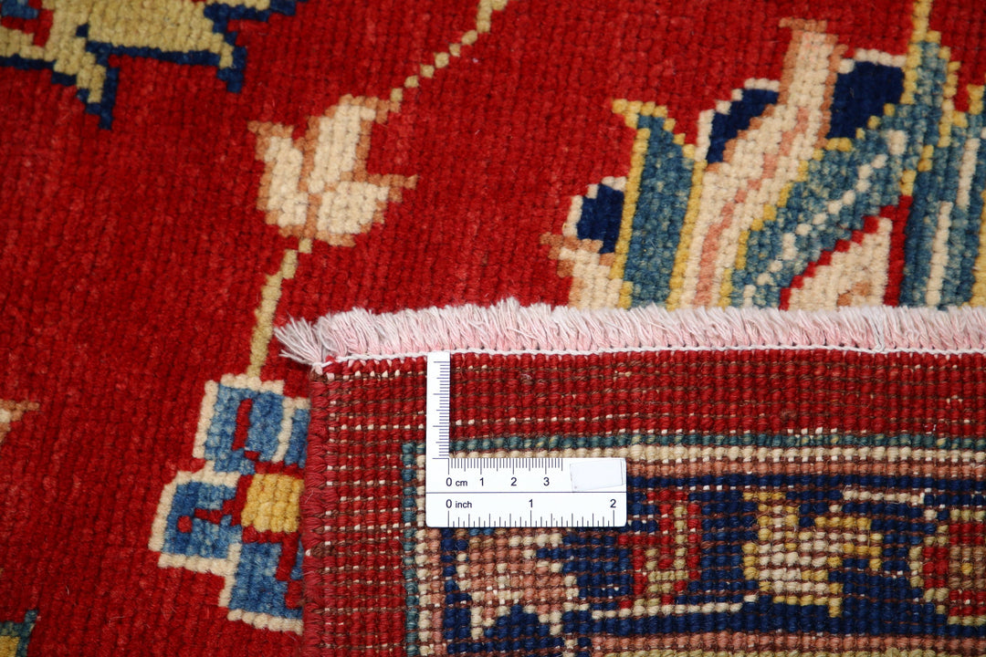 Afghan Ziegler Rug 6' 6" x 10' 6" Hand-Knotted | No. AT66289