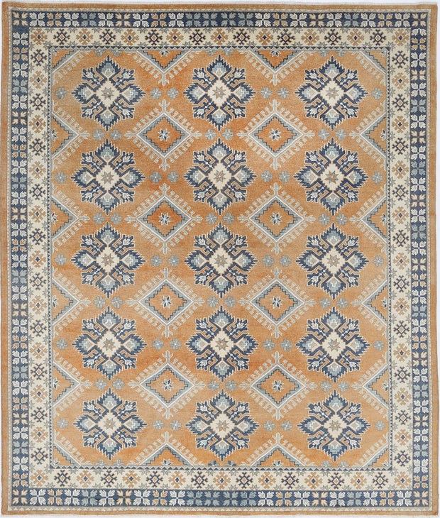 Hand Knotted Ziegler Farhan Gul Wool Rug 8' 8" x 10' 0" - No. AT47441