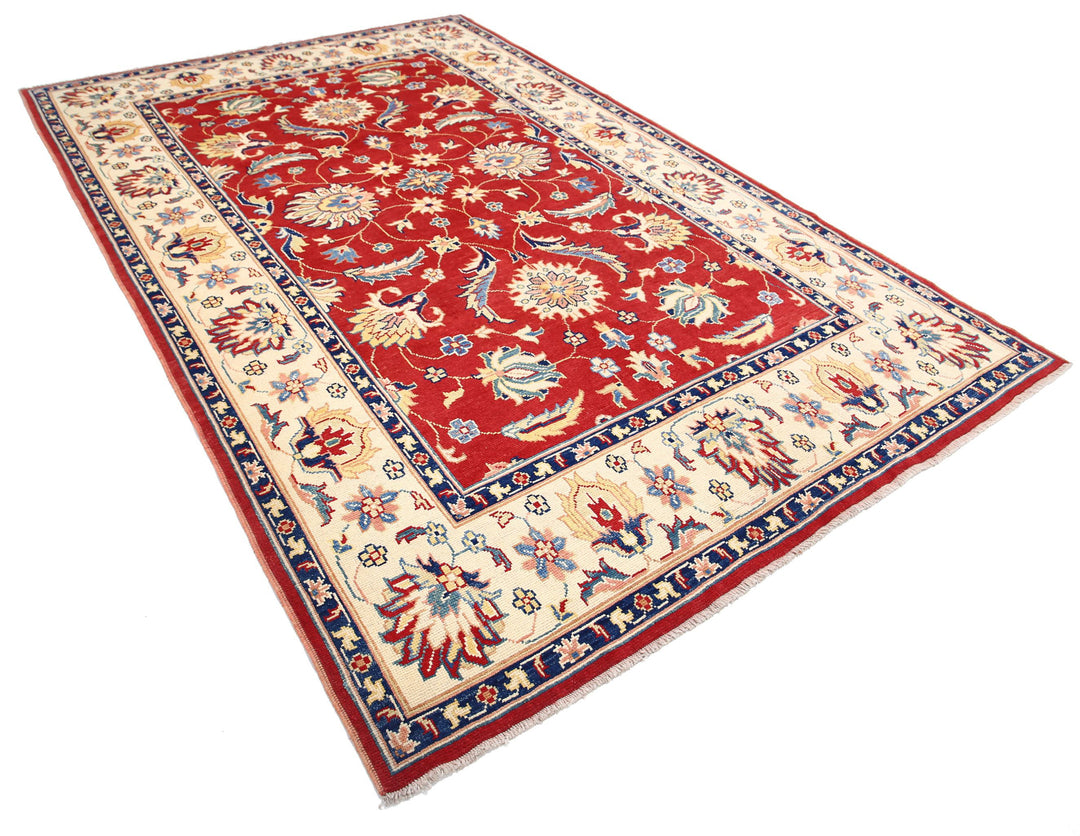 Hand Knotted Ziegler Farhan Gul Wool Rug 6' 8" x 10' 4" - No. AT94521