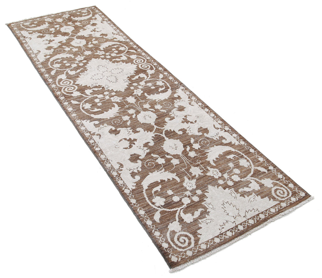 Afghan Ziegler Farhan Rug 2' 5" x 7' 10" Hand-Knotted | No. AT42129