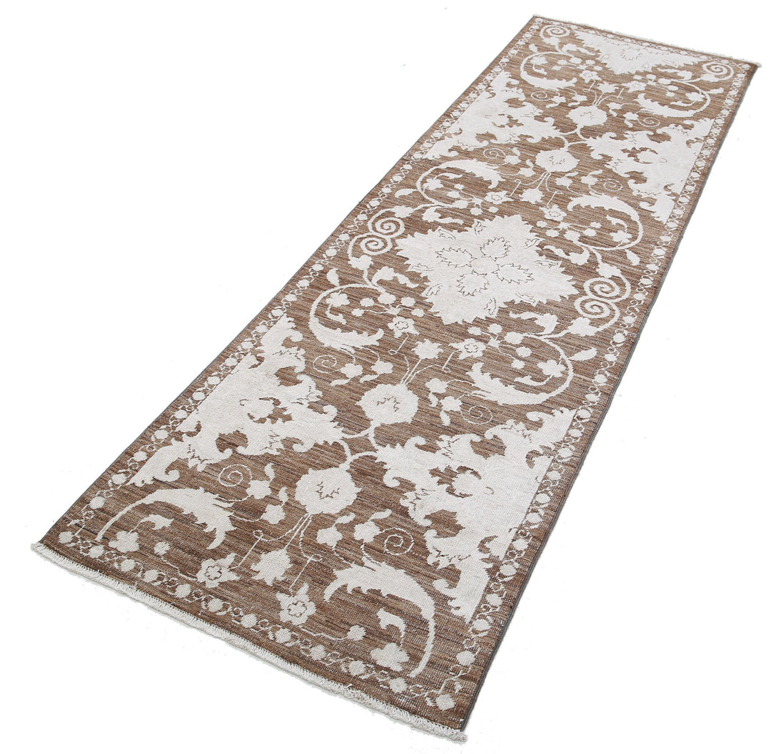 Afghan Ziegler Farhan Rug 2' 5" x 7' 10" Hand-Knotted | No. AT42129