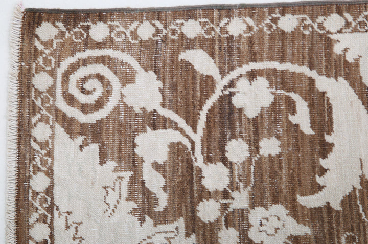 Afghan Ziegler Farhan Rug 2' 5" x 7' 10" Hand-Knotted | No. AT42129