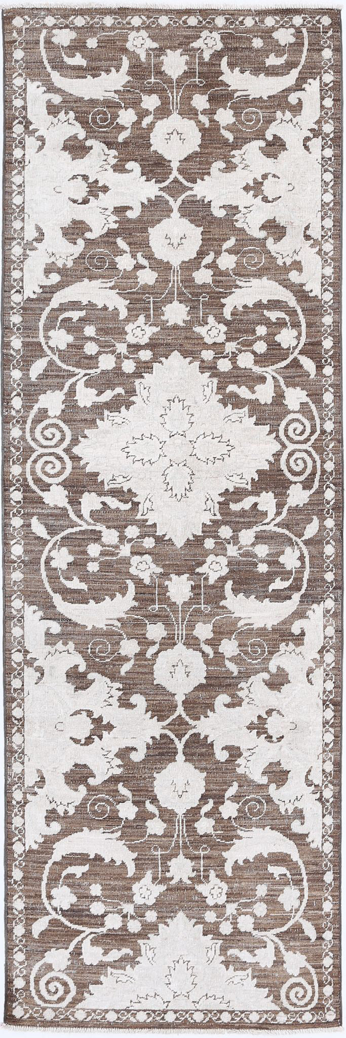 Afghan Ziegler Farhan Rug 2' 5" x 7' 10" Hand-Knotted