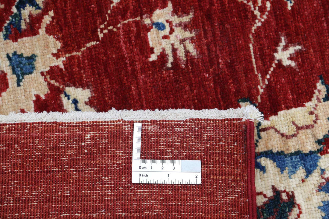 Afghan Ziegler Farhan Rug 7' 11" x 10' 2" Hand-Knotted | No. AT24631