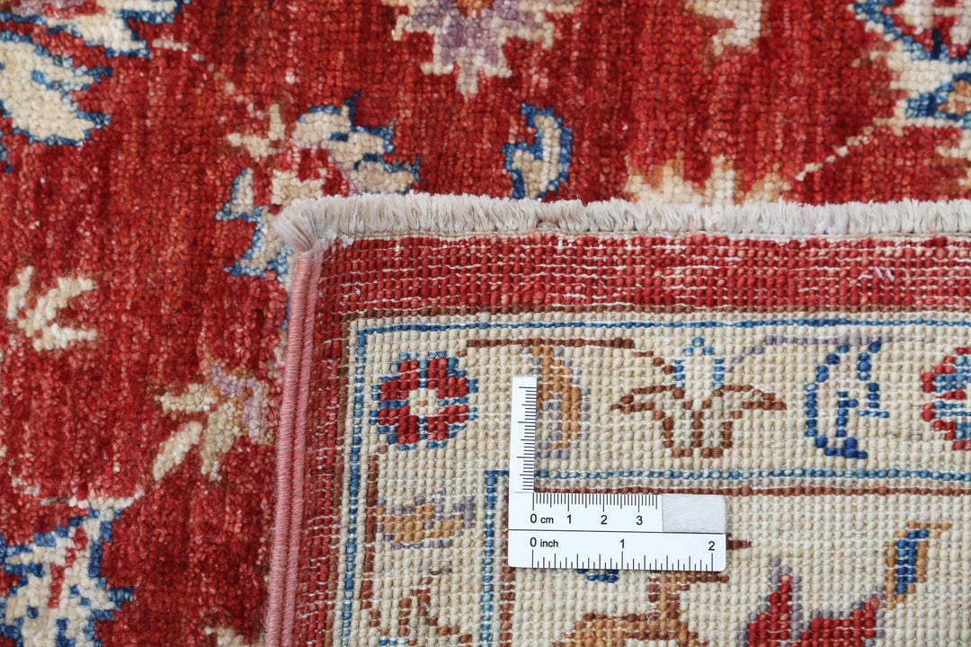 Afghan Ziegler Farhan Rug 5' 0" x 6' 9" Hand-Knotted | No. AT62826