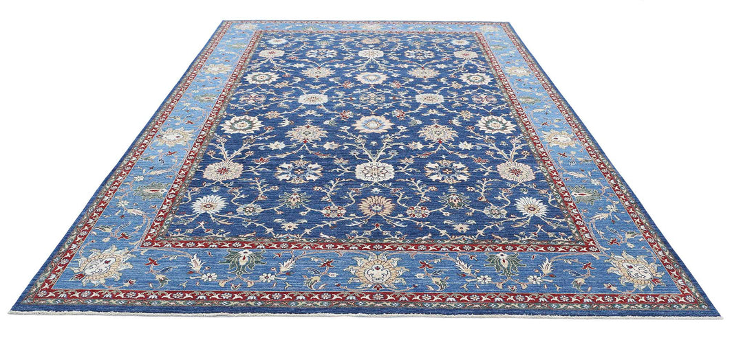 Hand Knotted Ziegler Farhan Wool Rug 8' 0" x 11' 8" - No. AT55661