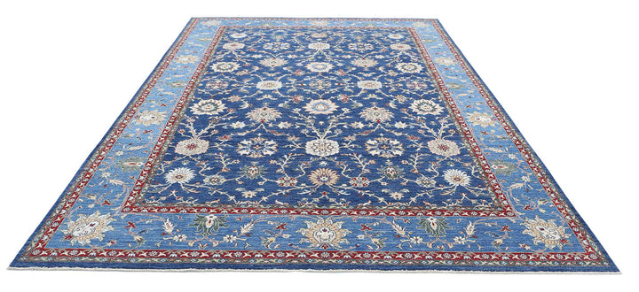 Hand Knotted Ziegler Farhan Wool Rug 8' 0" x 11' 8" - No. AT55661