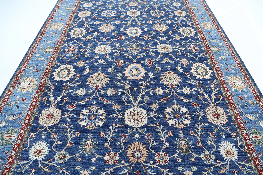 Hand Knotted Ziegler Farhan Wool Rug 8' 0" x 11' 8" - No. AT55661