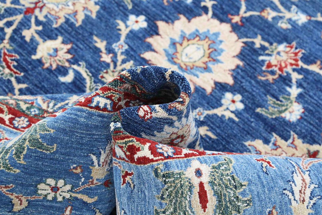 Hand Knotted Ziegler Farhan Wool Rug 8' 0" x 11' 8" - No. AT55661