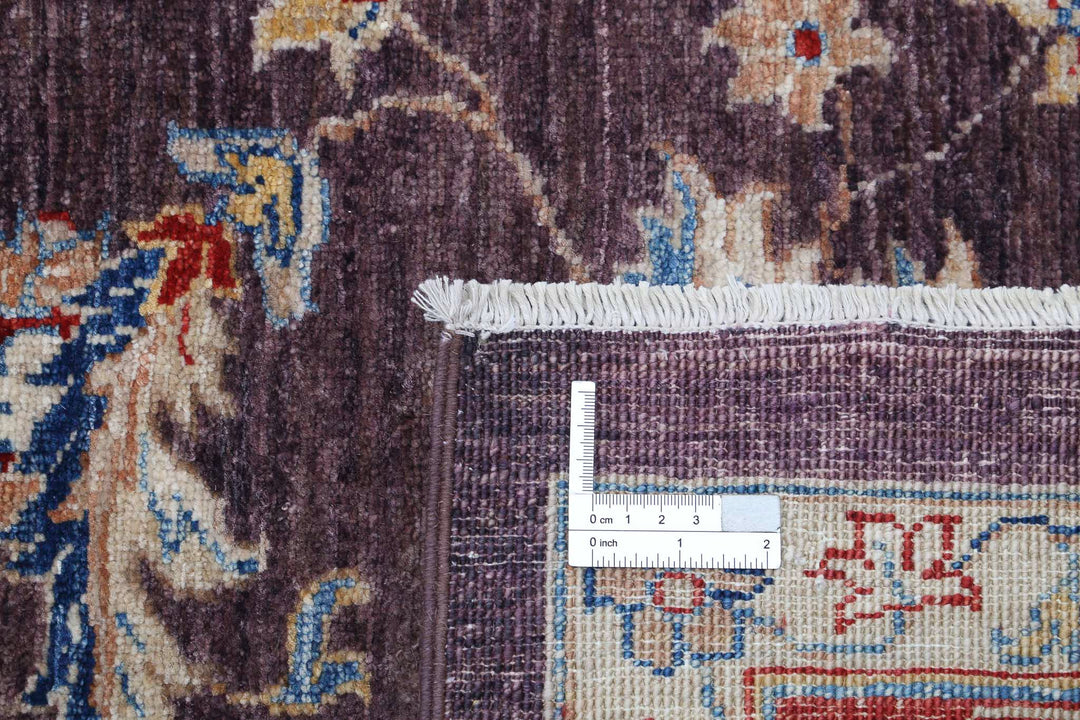Afghan Ziegler Rug 6' 7" x 9' 10" Hand-Knotted | No. AT98101