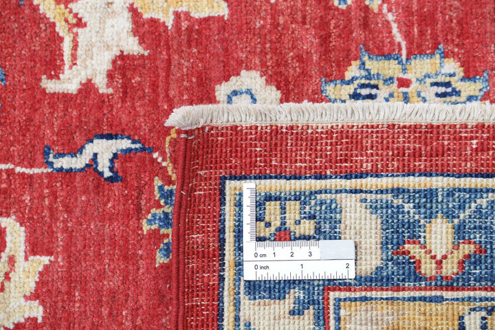 Afghan Ziegler Farhan Rug 6' 5" x 9' 5" Hand-Knotted | No. AT34961