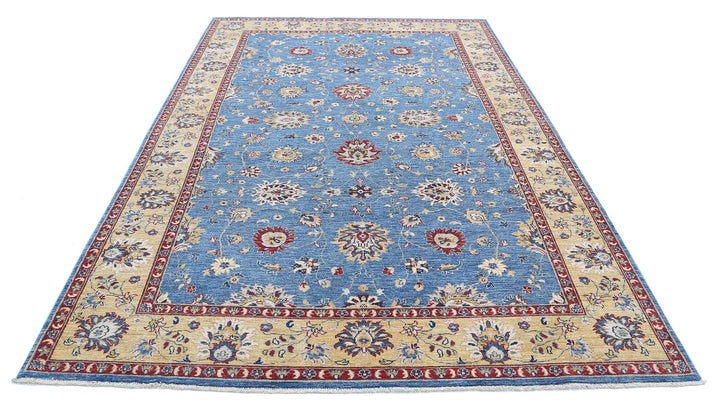 Afghan Ziegler Farhan Rug 6' 7" x 10' 2" Hand-Knotted | No. AT81754