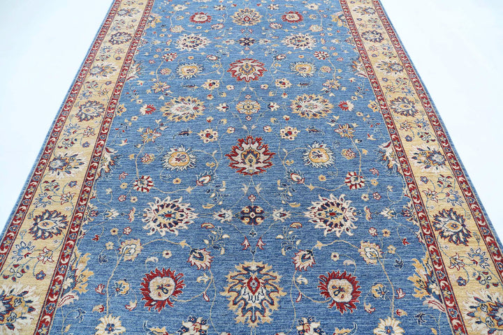 Afghan Ziegler Farhan Rug 6' 7" x 10' 2" Hand-Knotted | No. AT81754