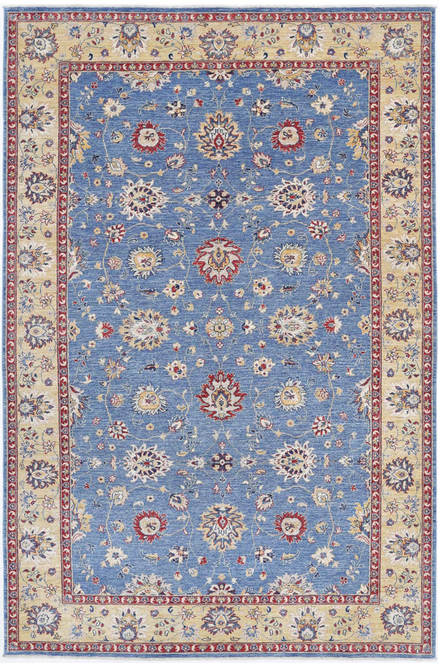 Hand Knotted Ziegler Farhan Wool Rug 6' 7" x 10' 2" - No. AT81754