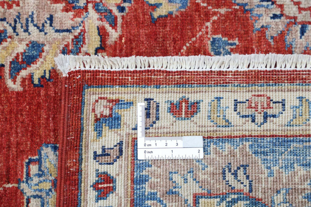 Afghan Ziegler Farhan Rug 4' 10" x 6' 5" Hand-Knotted | No. AT97175