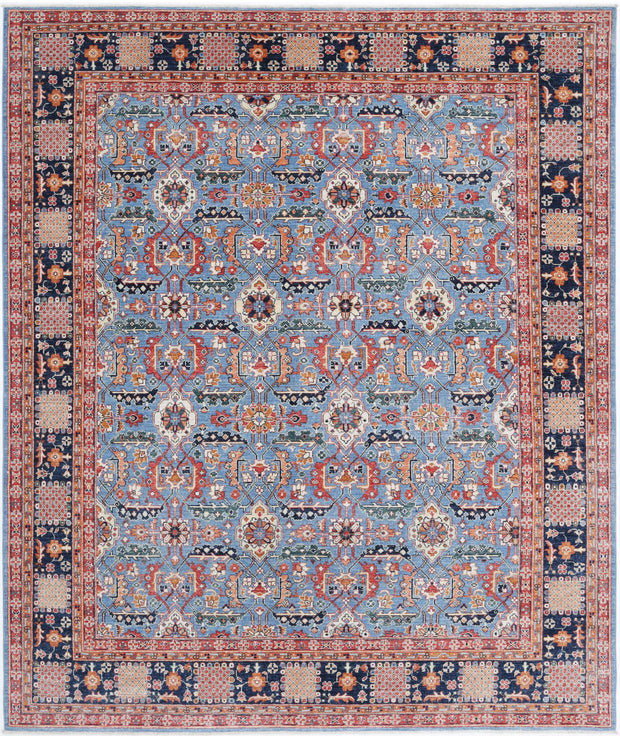 Hand Knotted Ziegler Farhan Wool Rug 8' 0" x 9' 8" - No. AT18933