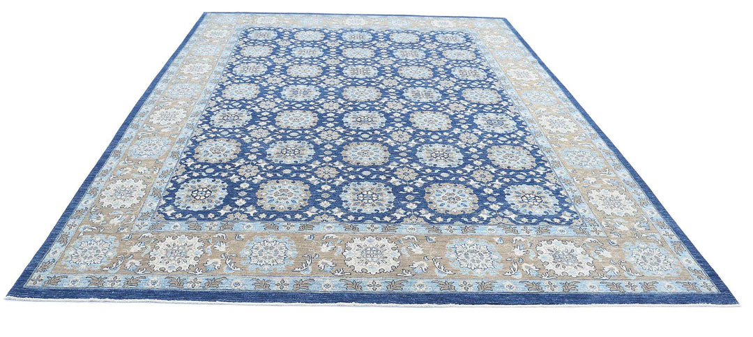 Hand Knotted Ziegler Farhan Wool Rug 8' 10" x 11' 11" - No. AT94211