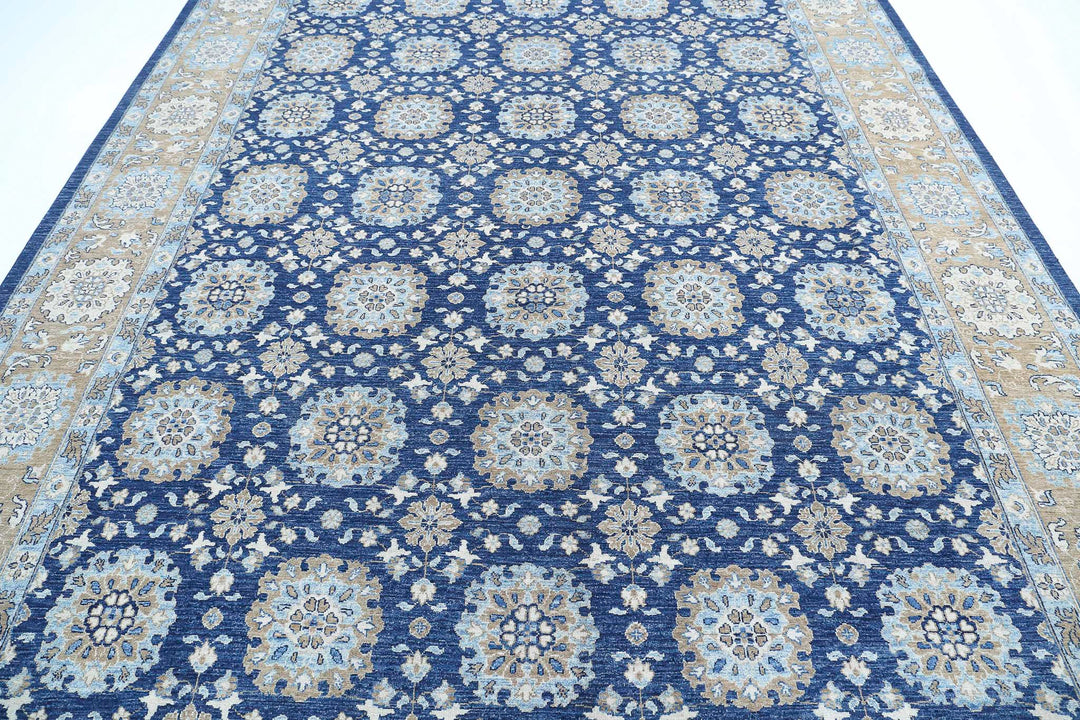 Hand Knotted Ziegler Farhan Wool Rug 8' 10" x 11' 11" - No. AT94211