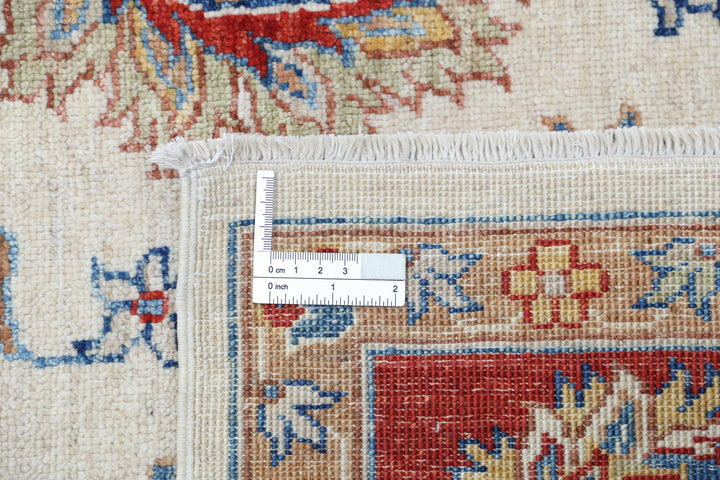 Afghan Ziegler Rug 5'6" x 7'9" Hand-Knotted | No. AT27995