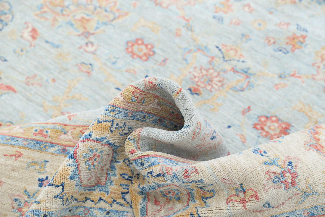 Hand Knotted Ziegler Farhan Wool Rug 5' 7" x 7' 9" - No. AT57043