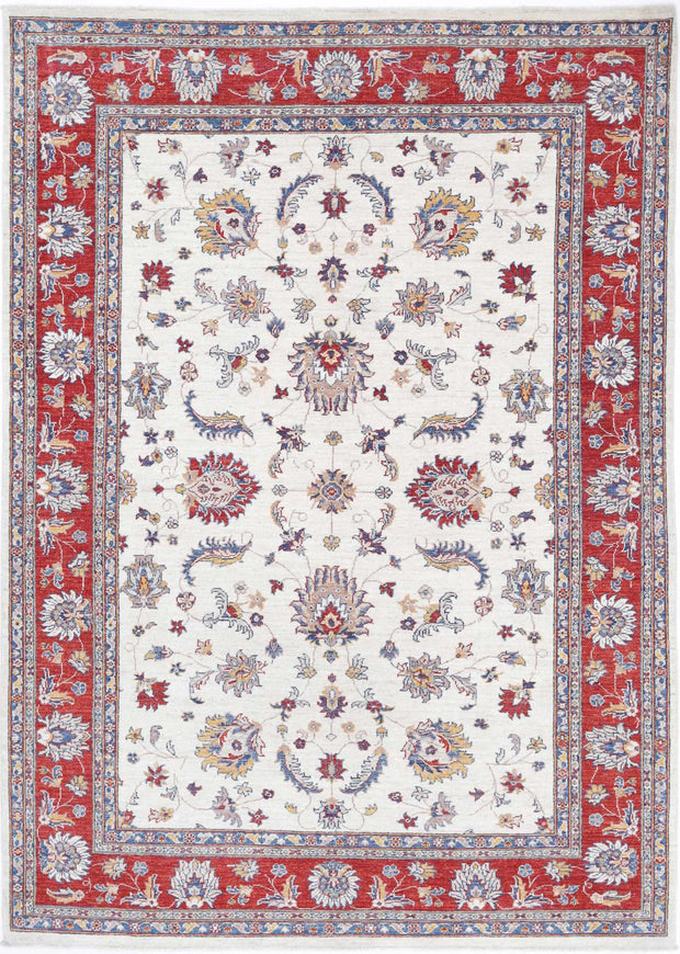 Hand Knotted Ziegler Farhan Wool Rug 5' 8" x 8' 2" - No. AT60158