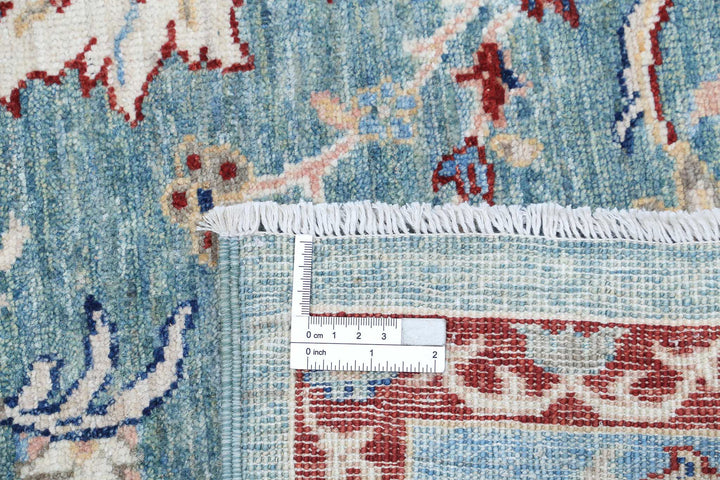 Hand Knotted Ziegler Farhan Wool Rug 6' 4" x 6' 3" - No. AT69659