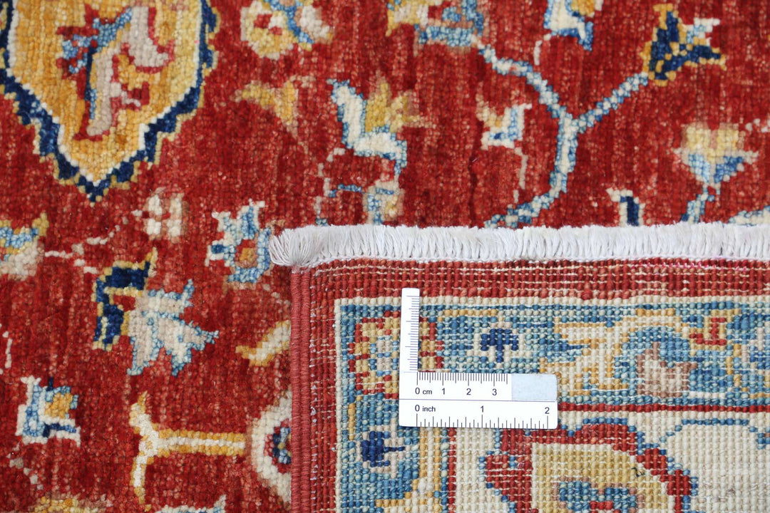 Hand Knotted Ziegler Farhan Wool Rug 5' 7" x 7' 9" - No. AT437798