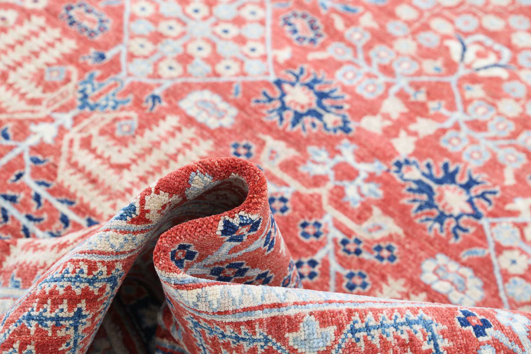 Afghan Ziegler Farhan Rug 6' 0" x 8' 11" Hand-Knotted | No. AT50741