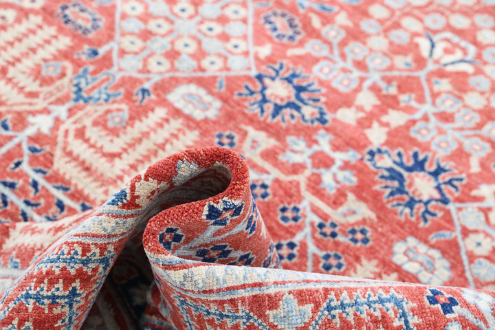 Afghan Ziegler Farhan Rug 6' 0" x 8' 11" Hand-Knotted | No. AT50741