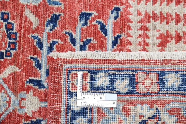 Afghan Ziegler Farhan Rug 6' 0" x 8' 11" Hand-Knotted | No. AT50741
