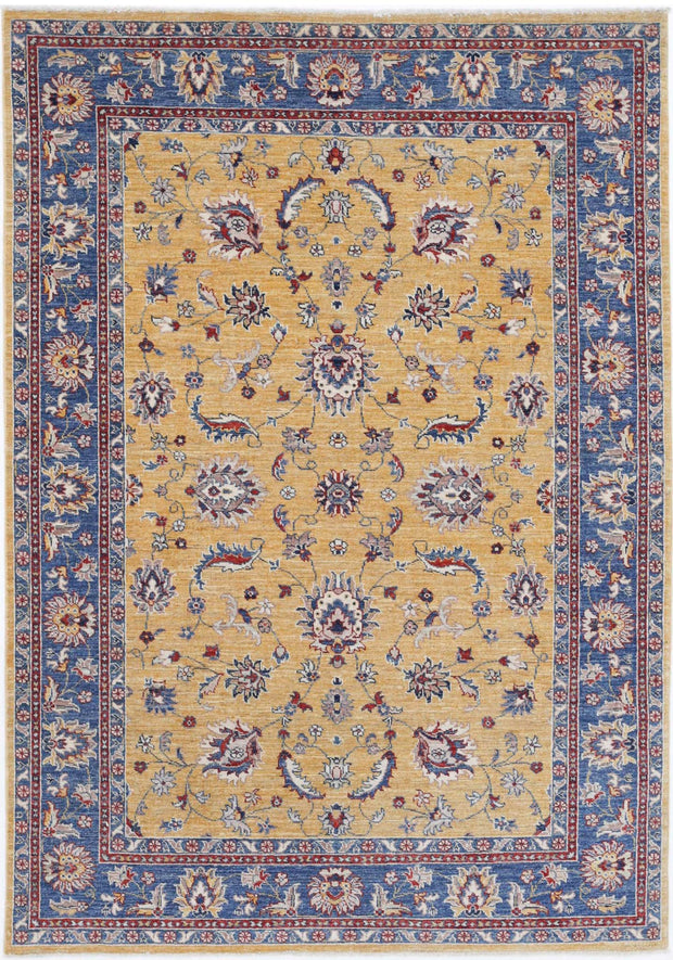 Hand Knotted Ziegler Farhan Wool Rug 4' 11" x 6' 10" - No. AT62930