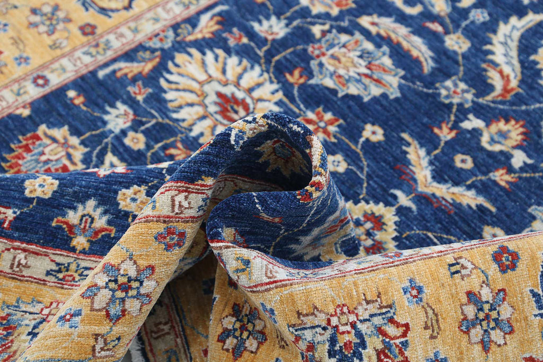 Afghan Ziegler Farhan Rug 4'11" x 6'0" Hand-Knotted | No. AT42241