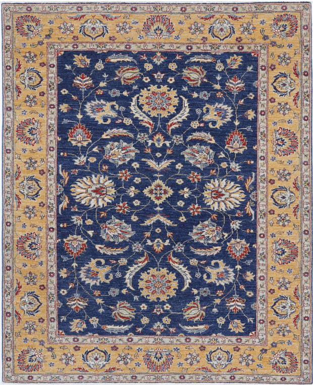 Hand Knotted Ziegler Farhan Wool Rug 4' 11" x 6' 0" - No. AT42241