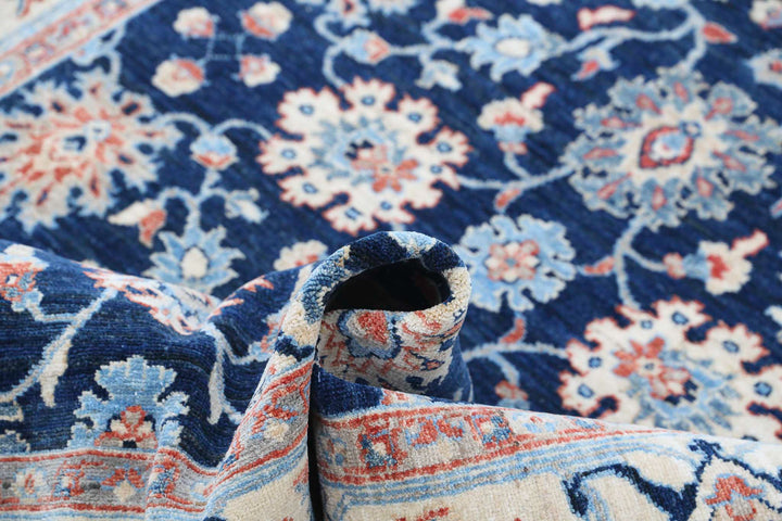 Afghan Ziegler Farhan Rug 4' 4" x 6' 5" Hand-Knotted | No. AT30476
